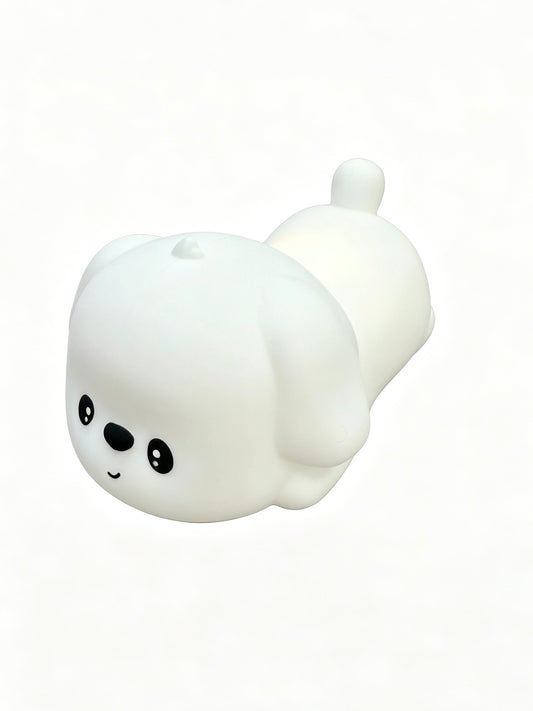 Silicone Lying Dog Night Light
