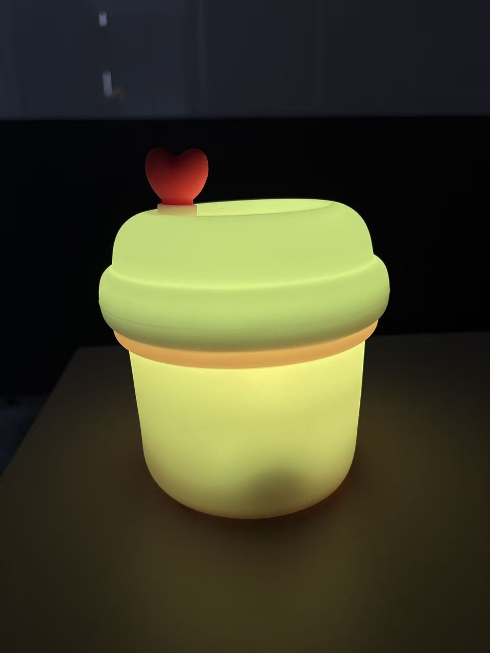 Silicone Milk Tea Cup Night Light