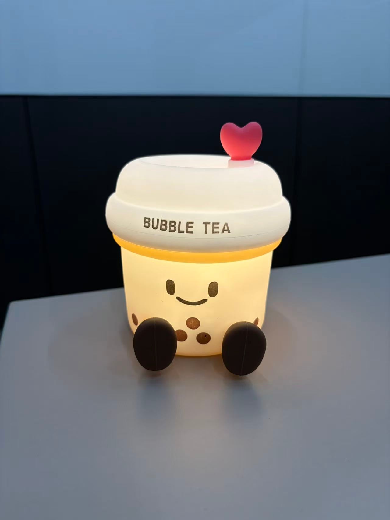 Silicone Milk Tea Cup Night Light
