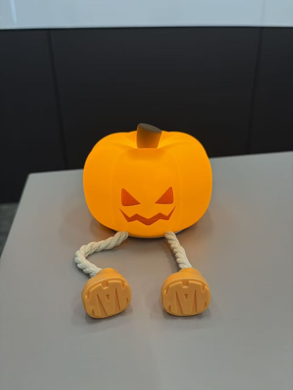 Silicone Pumpkin Night Light