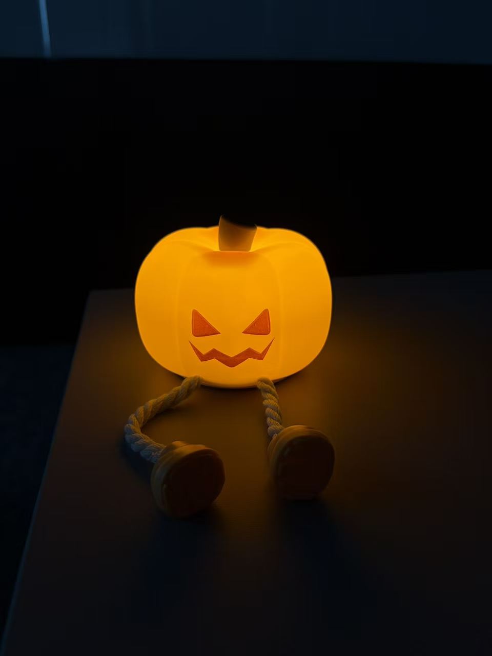 Silicone Pumpkin Night Light