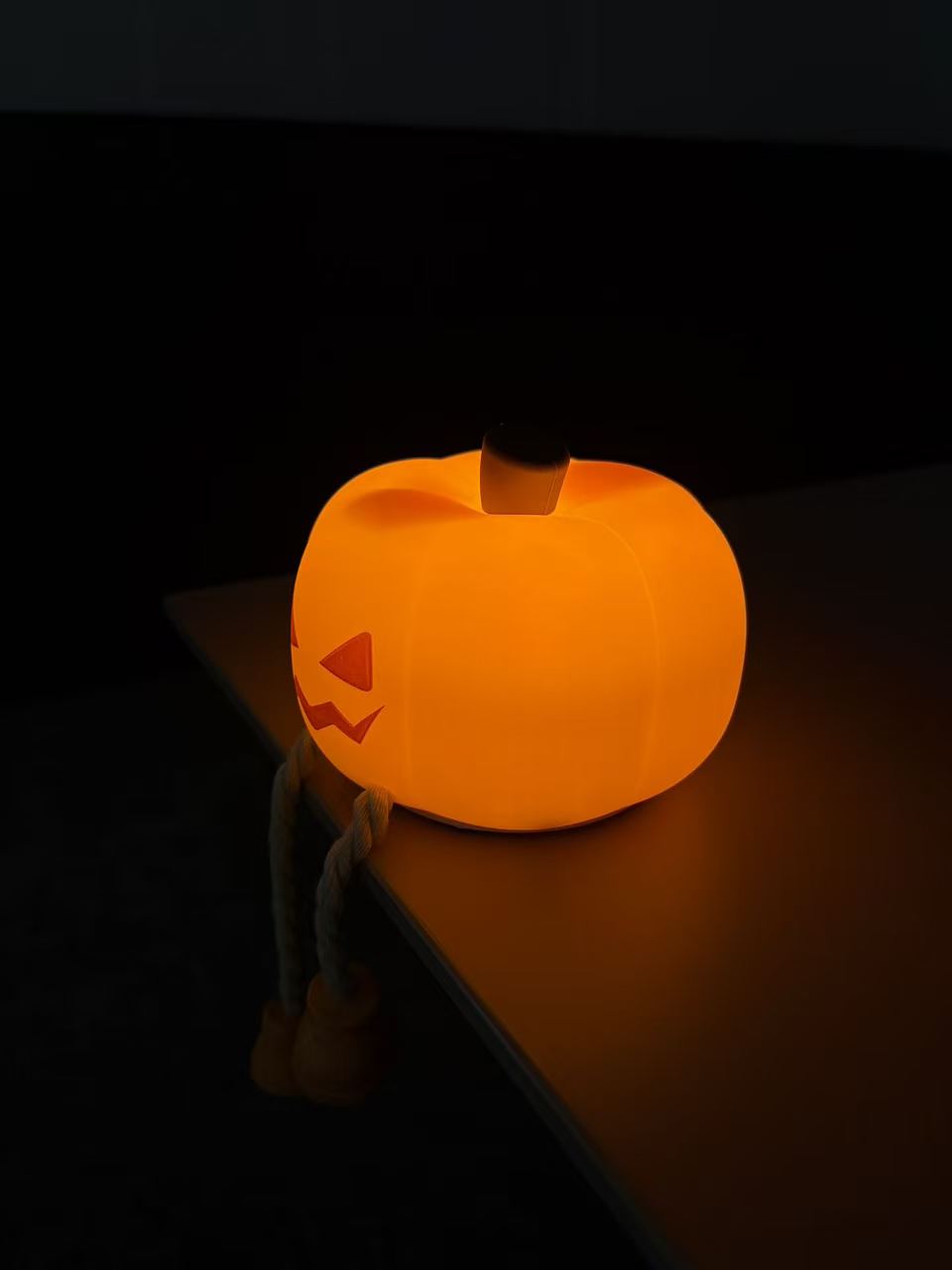 Silicone Pumpkin Night Light