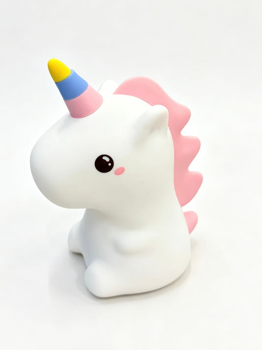 Silicone Sitting Unicorn Night Light
