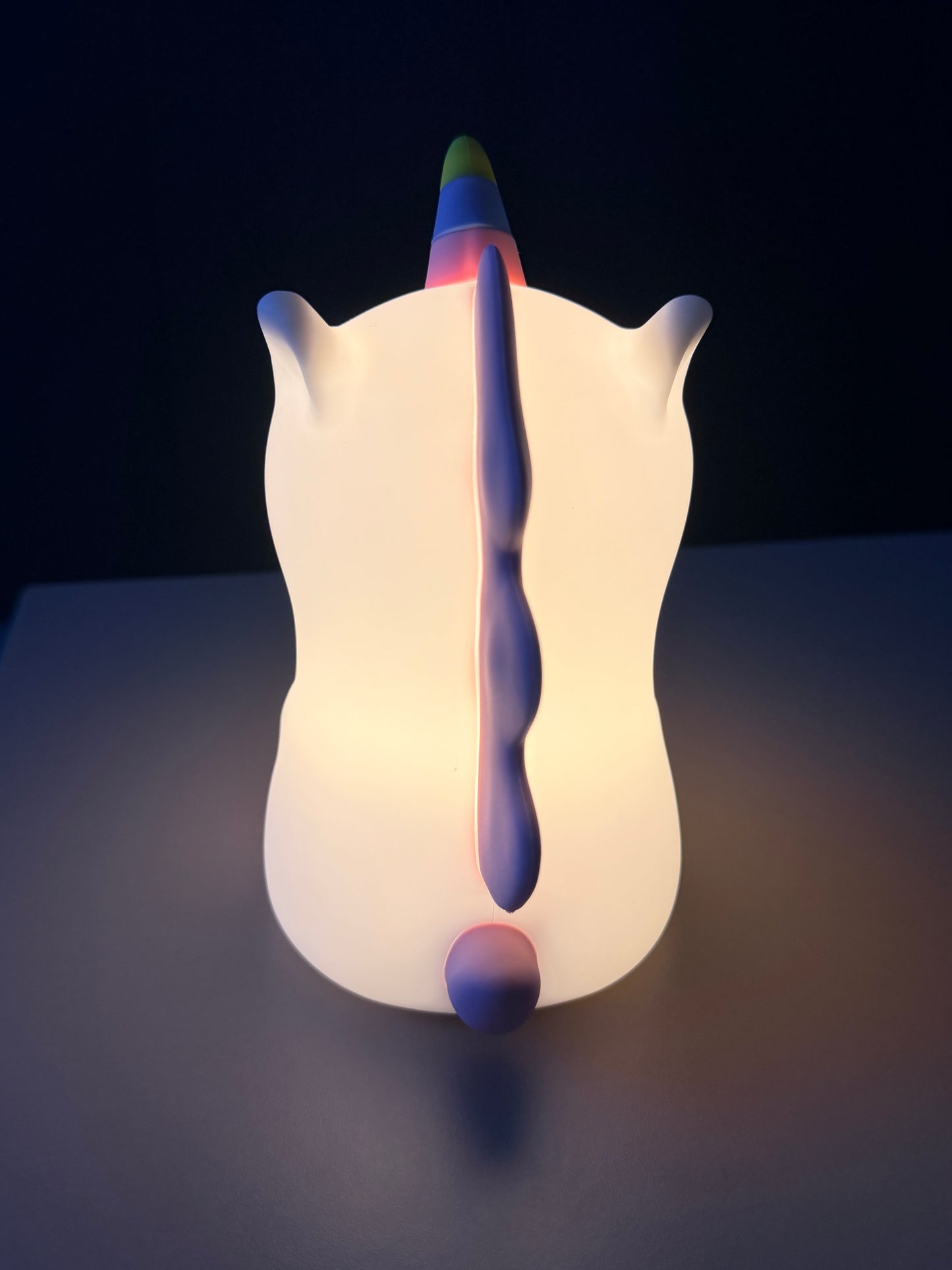 Silicone Sitting Unicorn Night Light